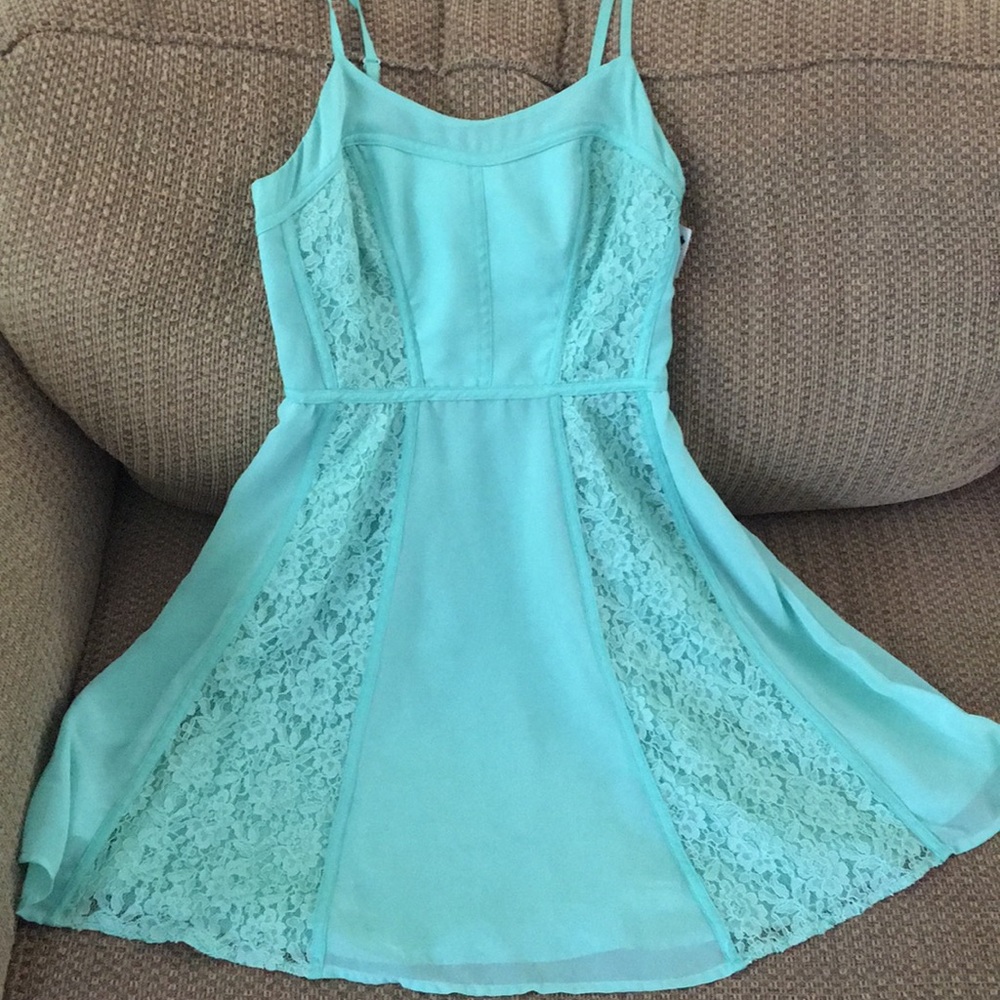 Teal Dress